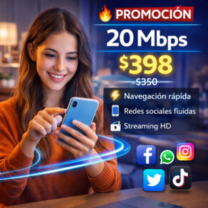 Plan Estándar 20 Megas